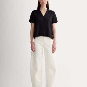 Everlane Notch Shirt in Linen XXL